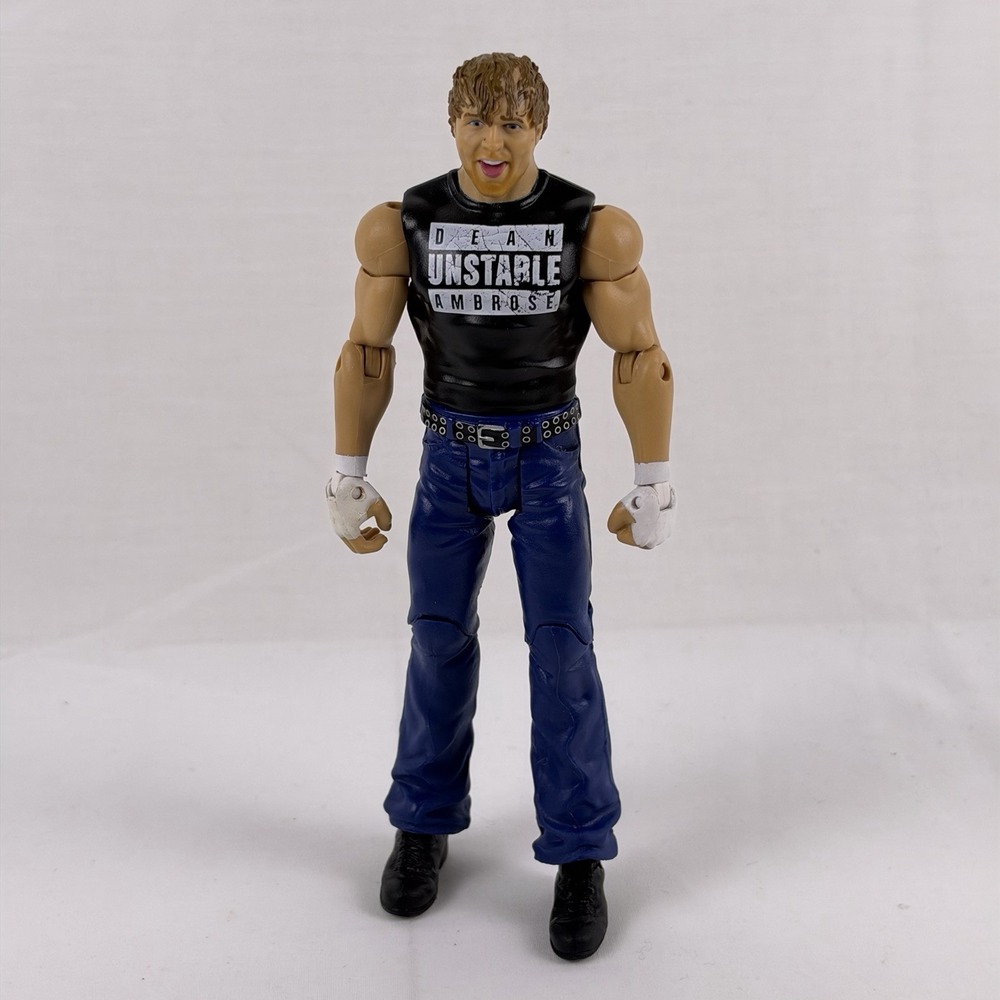 WWE Dean Ambrose Lunatic Wrestling Action Figure 2014 Mattel Basic Jon Moxley